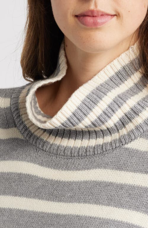 LUCKY BRAND LUCKY BRAND COTTON BLEND TURTLENECK SWEATER