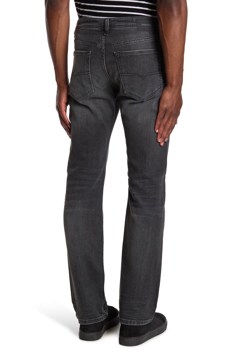 DIESEL<sup>®</sup> Diesel Buster Slim Leg Jeans, Alternate, color, Black/Deni