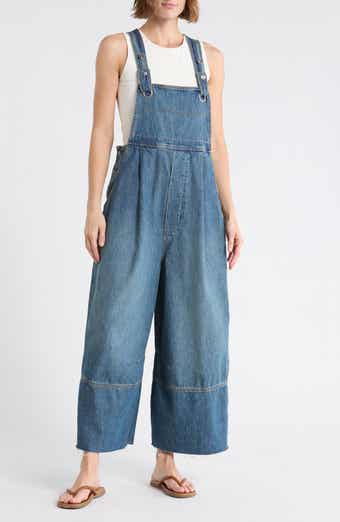 Free People Rambler Denim Overalls