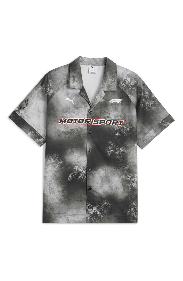 PUMA Formula 1<sup>®</sup> Camp Shirt, Alternate, color, Puma Black