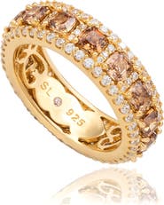SUZY LEVIAN Modern Eternity Band Ring
