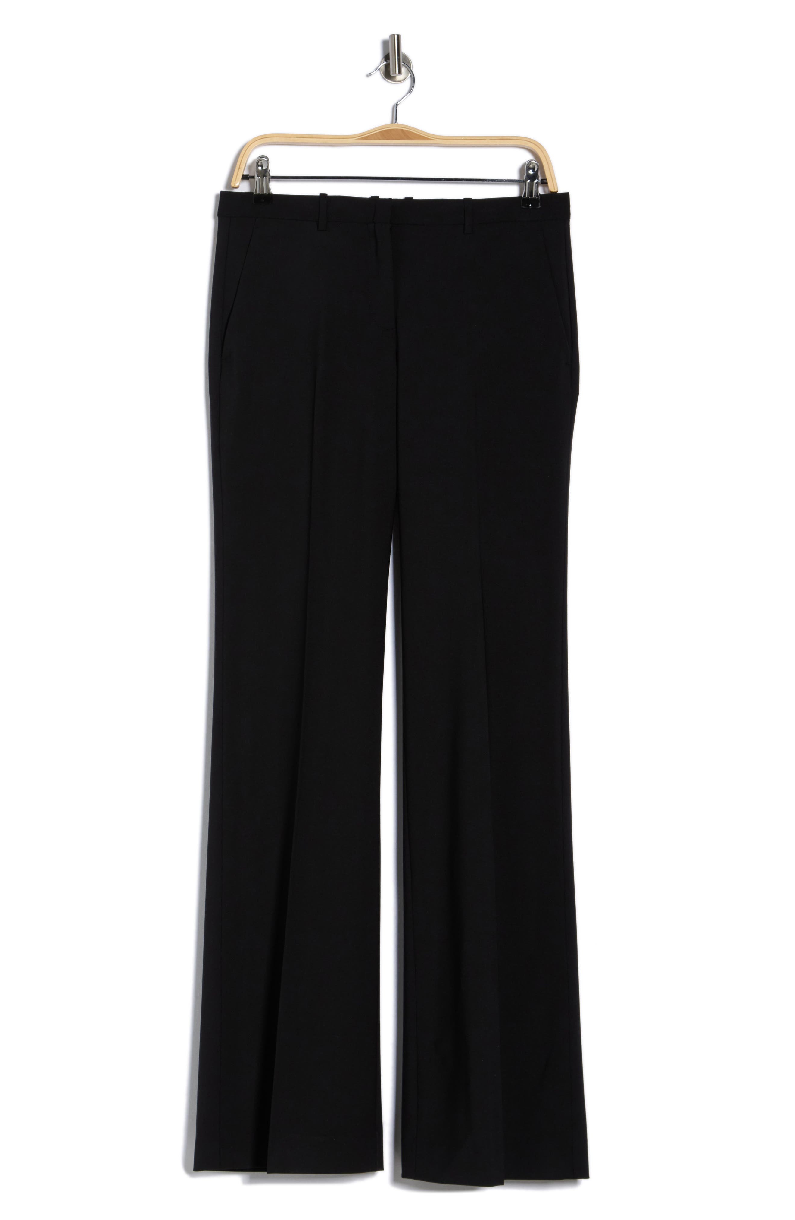 Theory Demetria Stretch Wool Pants