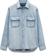 rag & bone Denim Button-Up Shirt
