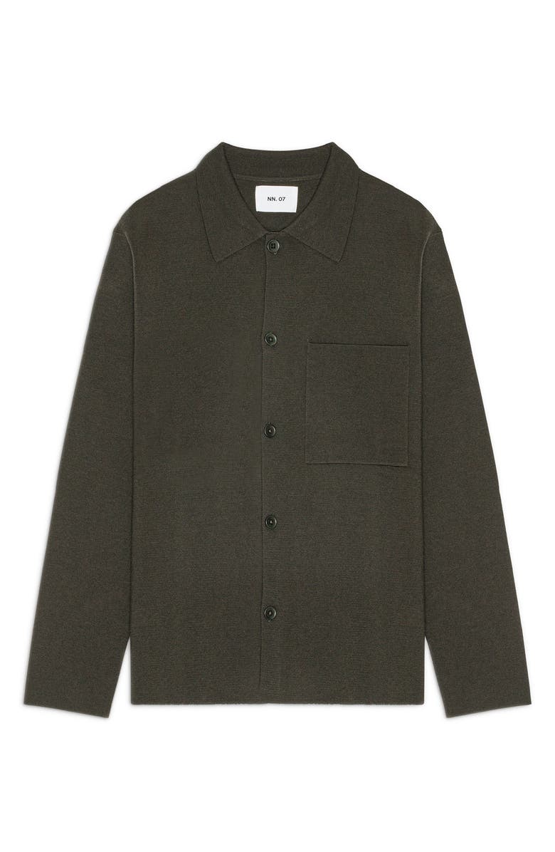 NN07 Jonas 6530 Cardigan, Alternate, color, Dark Army