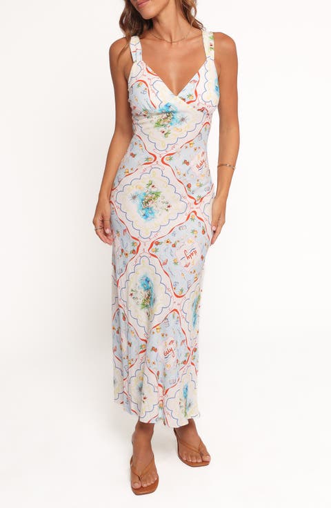 Zinnia Allover Print Sundress