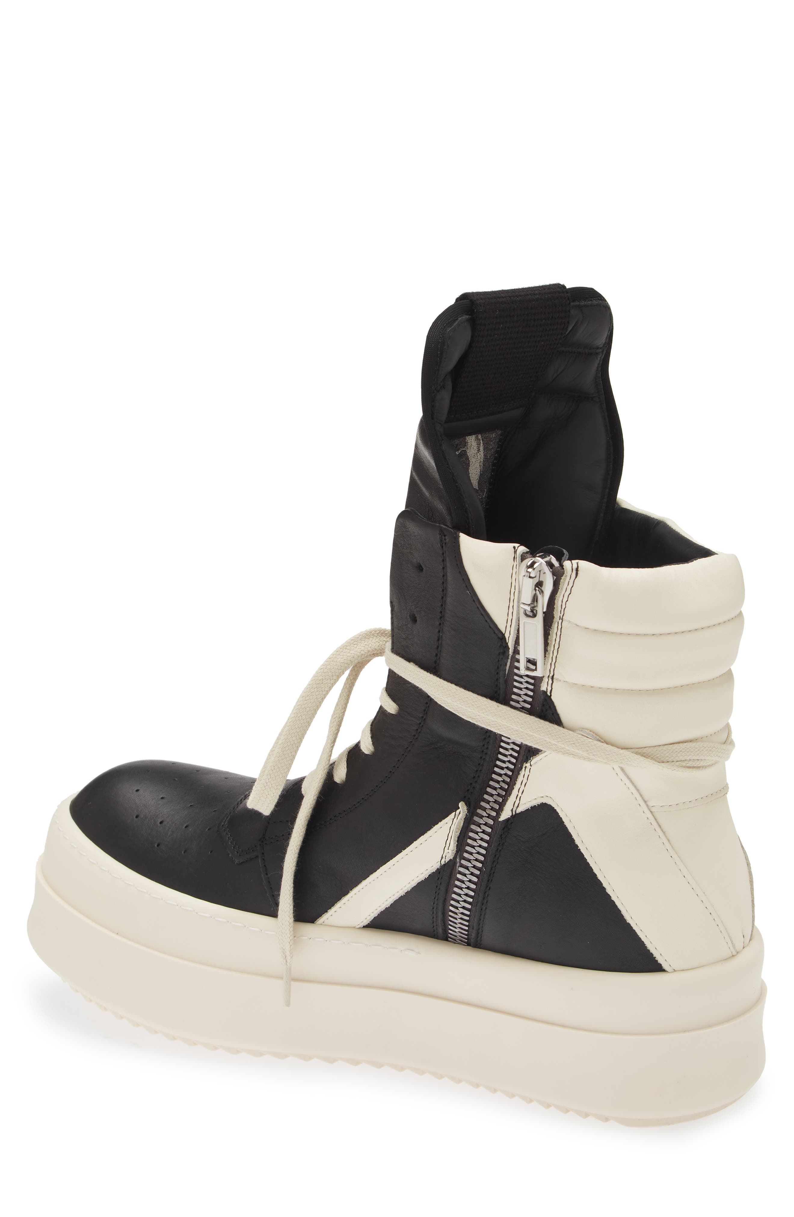 Rick Owens Luxor Geobasket Mega Bumper High Top Sneaker, Alternate, color, 