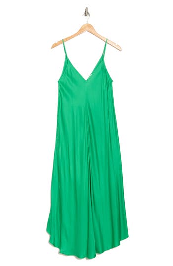 L'agence Lorraine Sleeveless Trapeze Midi Dress