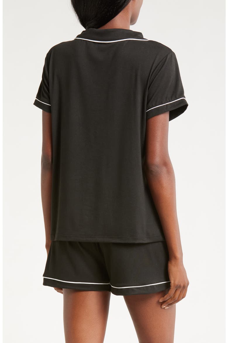 Dixie Short Pajamas, Alternate, color, BLACK