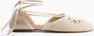 H&M Crochet-look Ballet Flats