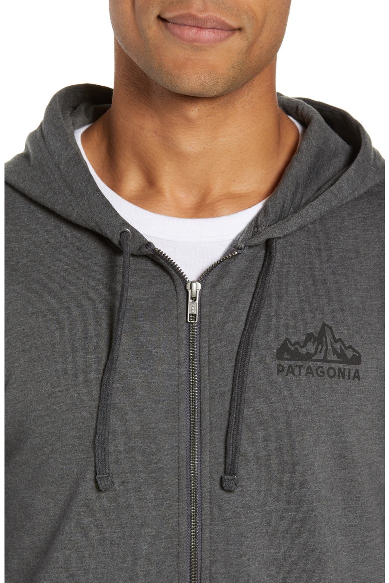 Fitz Roy Scope Zip Hoodie, Alternate, color, FORGE GREY