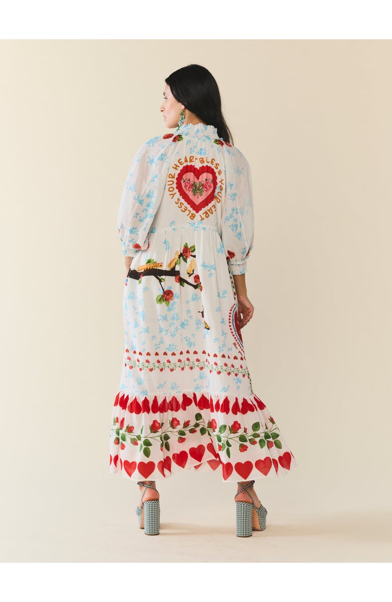 Eddy Eliza Dress, Alternate, color, Alfie White