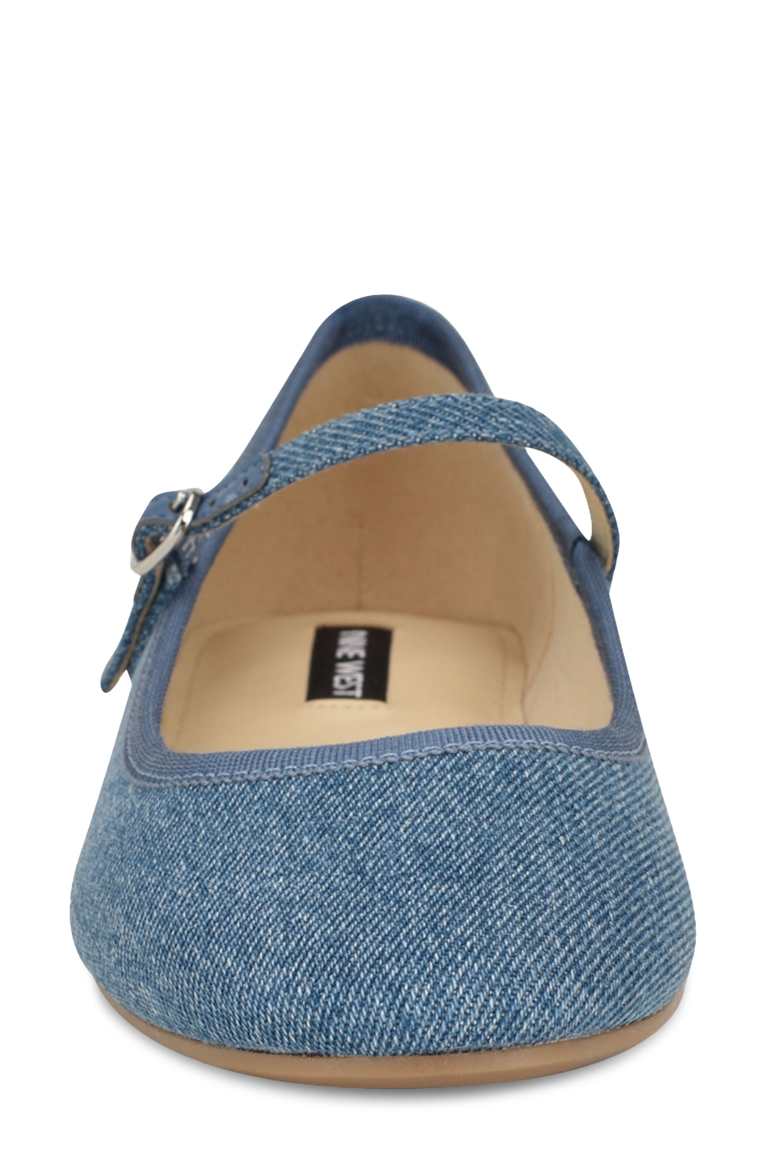 Nine West Ewind Mary Jane Flat, Alternate, color, Mbl01
