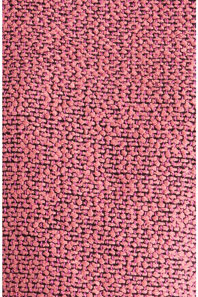 Crop Tweed Top, Alternate, color, CORAL-MUL