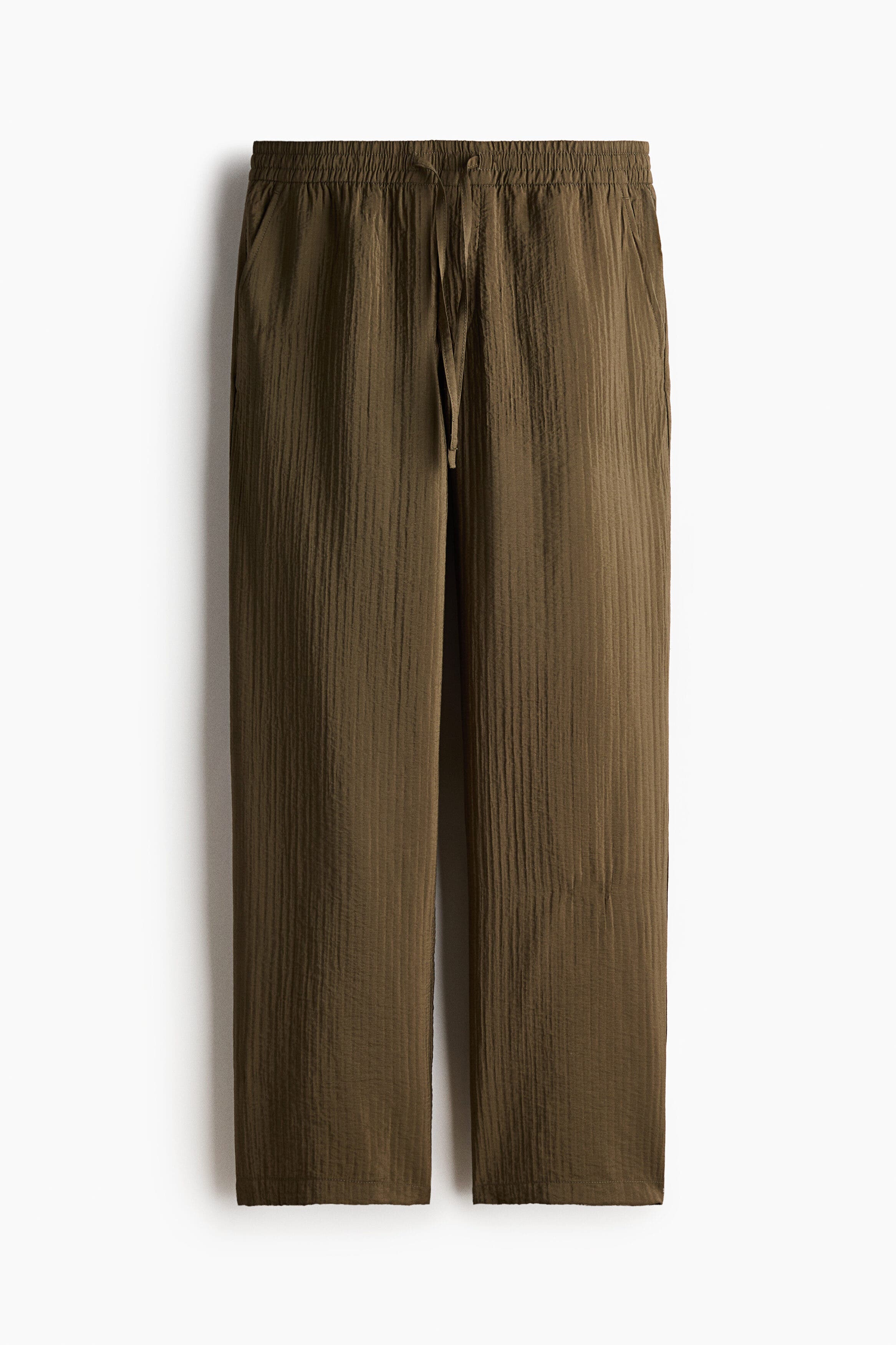 Relaxed Fit Textured Trousers - image 5