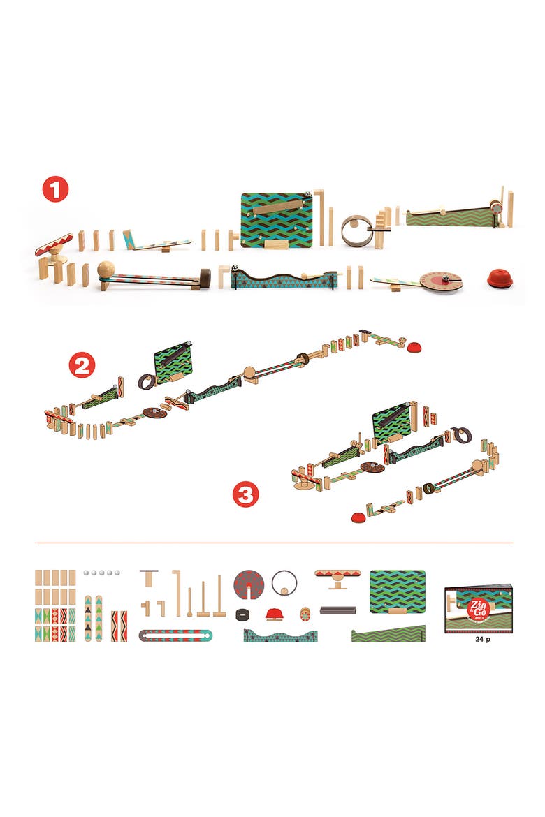 Zig & Go Big Boum Wall 48-Piece Construction Set, Alternate, color, MULTI
