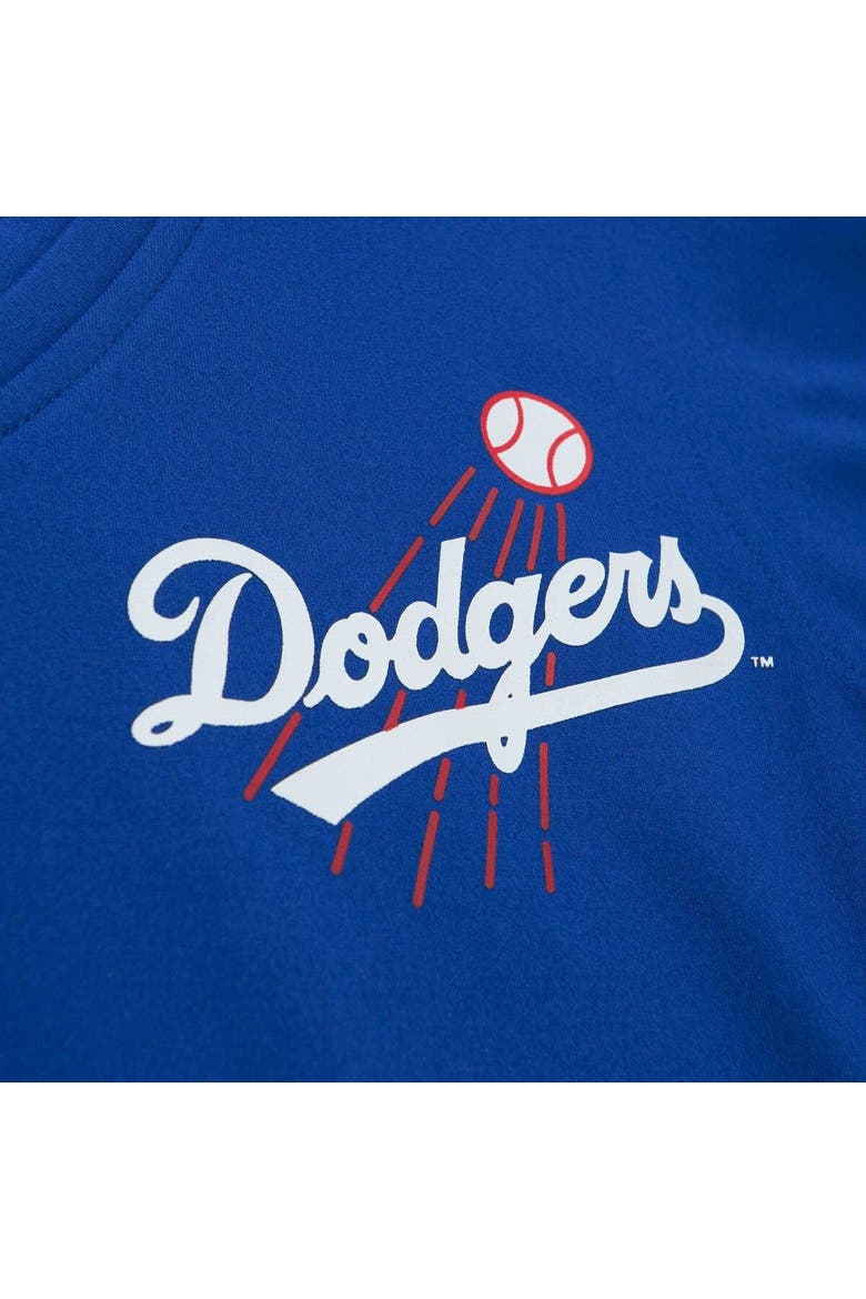 Women's Mitchell & Ness Royal Los Angeles Dodgers Cooperstown Collection V-Neck Dress, Alternate, color, Royal