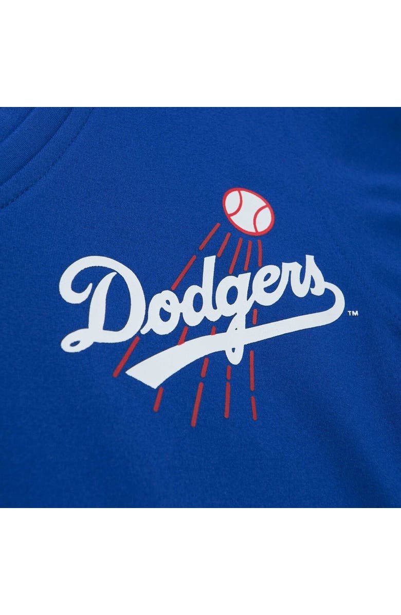Mitchell & Ness Women's Mitchell & Ness Royal Los Angeles Dodgers Cooperstown Collection V-Neck Dress, Alternate, color, 
