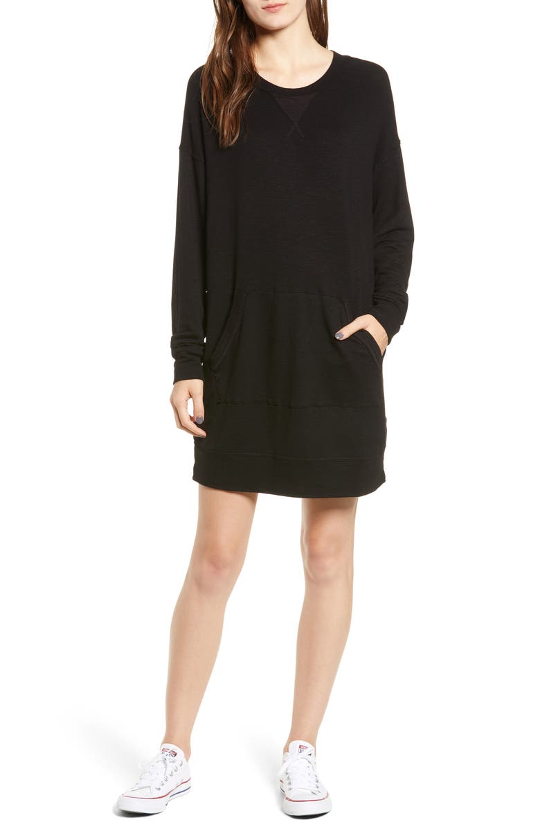 Splendid Active Sweatshirt Dress, Main, color,
