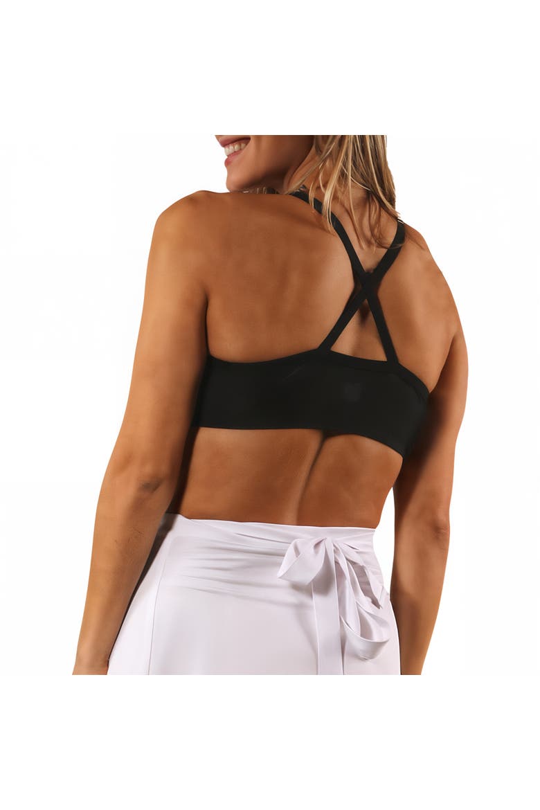 Padded Swim Bra, Alternate, color, Black