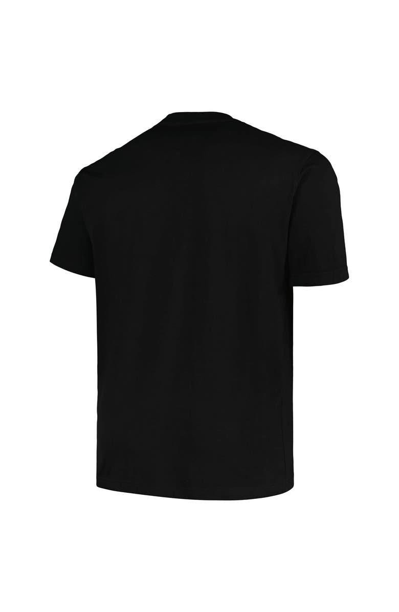 PROFILE Men's Profile Black Michigan Wolverines Big & Tall Pop T-Shirt, Alternate, color, Black