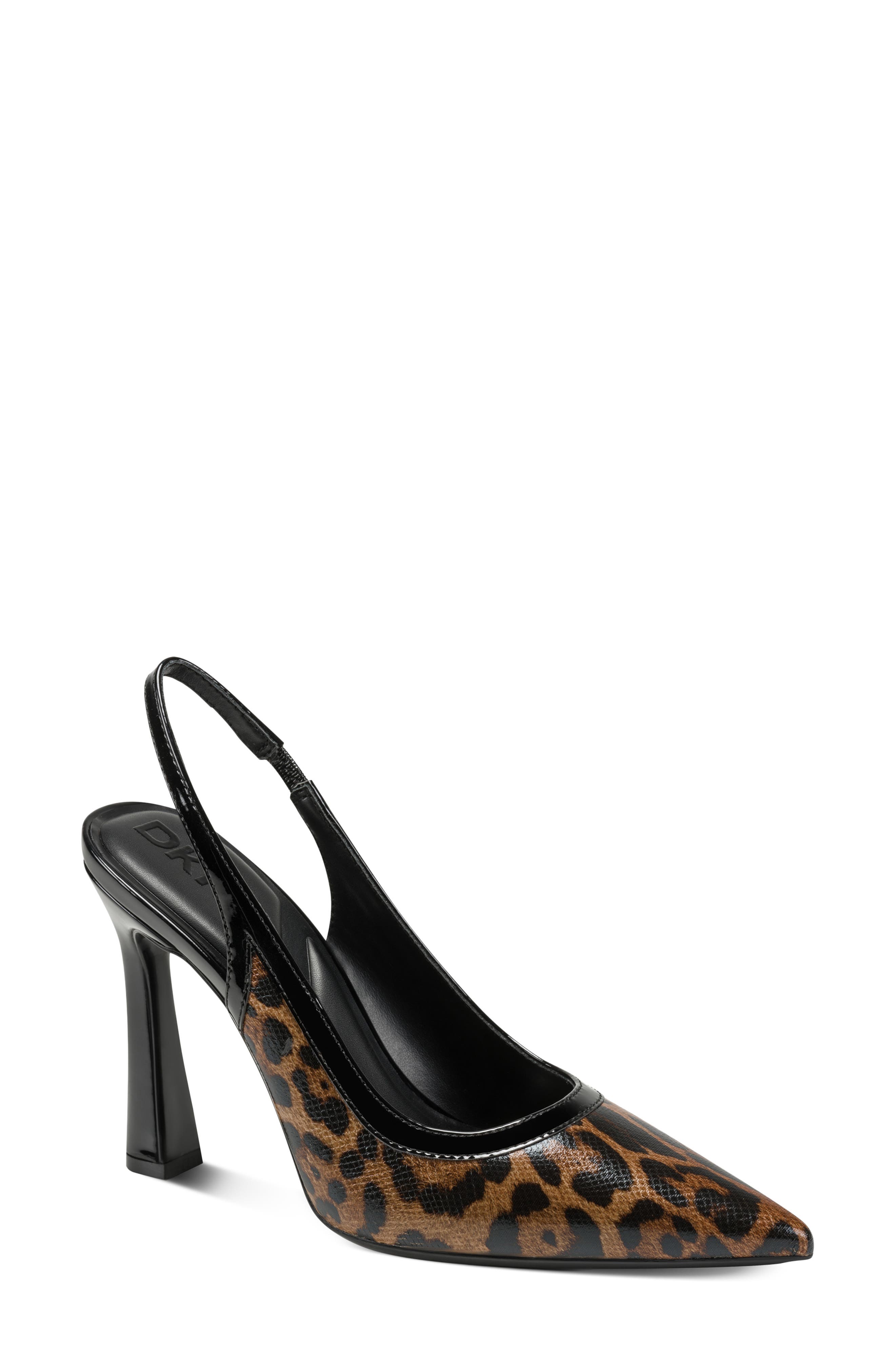 DKNY Cinette Slingback Pointed Toe Pump, Main, color, 