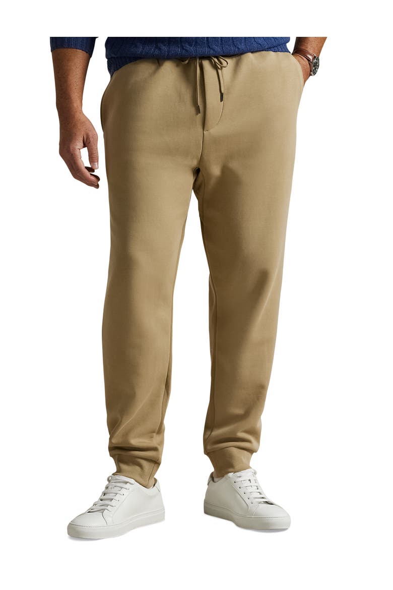Big & Tall Double-Knit Tech Joggers, Main, color, SURREY TAN