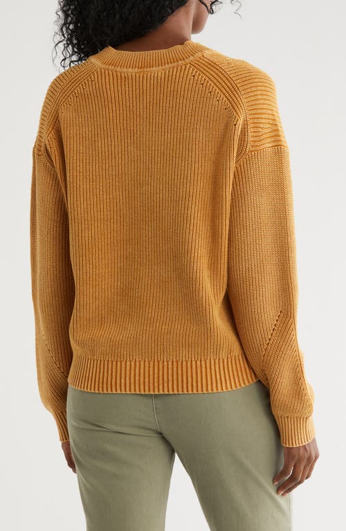 Tommy Bahama Indigo Palms Cotton V-neck Sweater In Brown