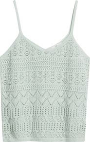 BP. Open Stitch Cotton Tank