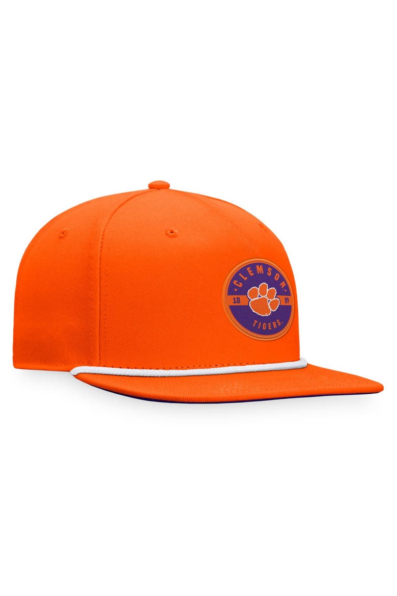 Men's Top of the World Orange Clemson Tigers Bank Hat, Alternate, color, Orange