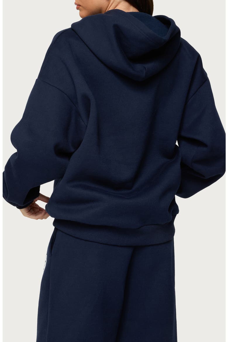 I Heart London Hoodie, Alternate, color, NAVY