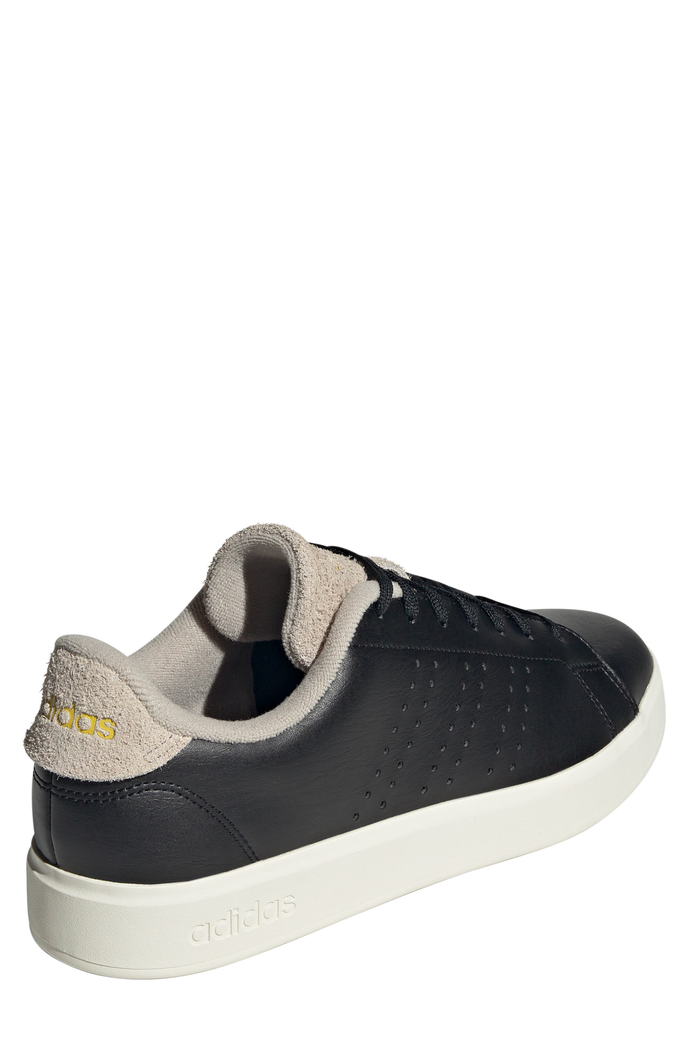 adidas Advantage Sneaker, Alternate, color, Black/ Black/ Wonder Beige