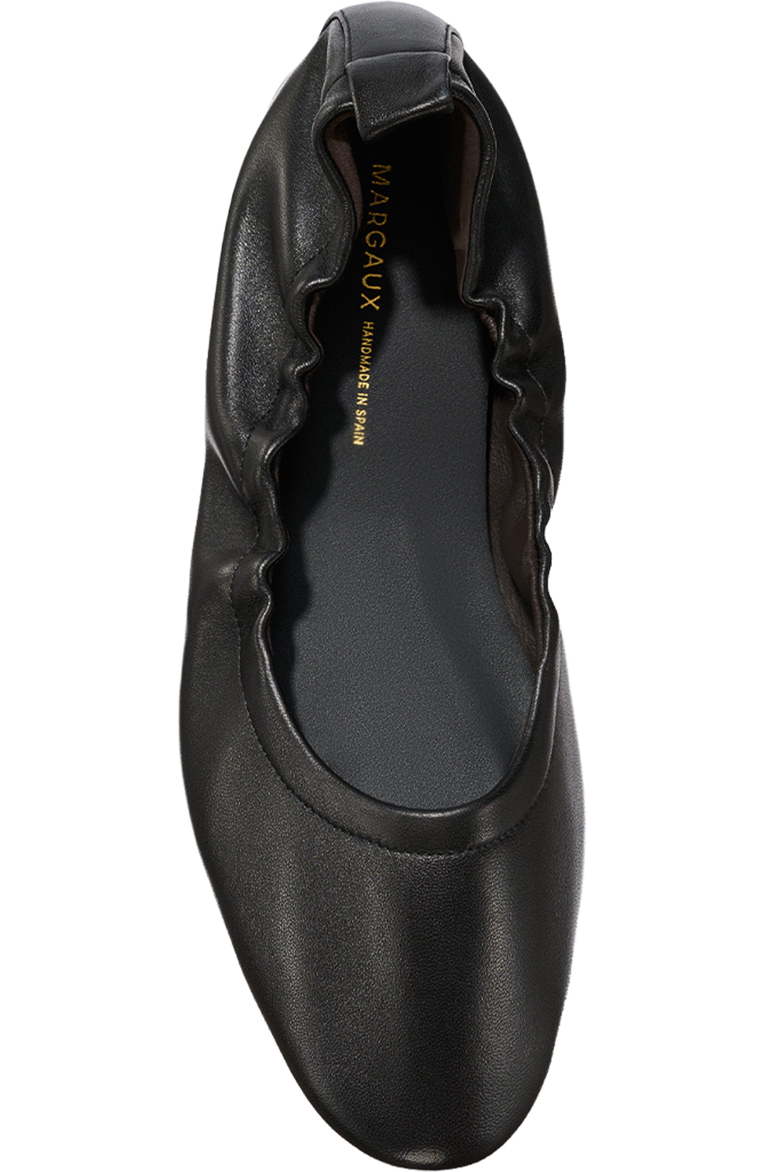 MARGAUX The Pascale Flat, Alternate, color, Black Nappa