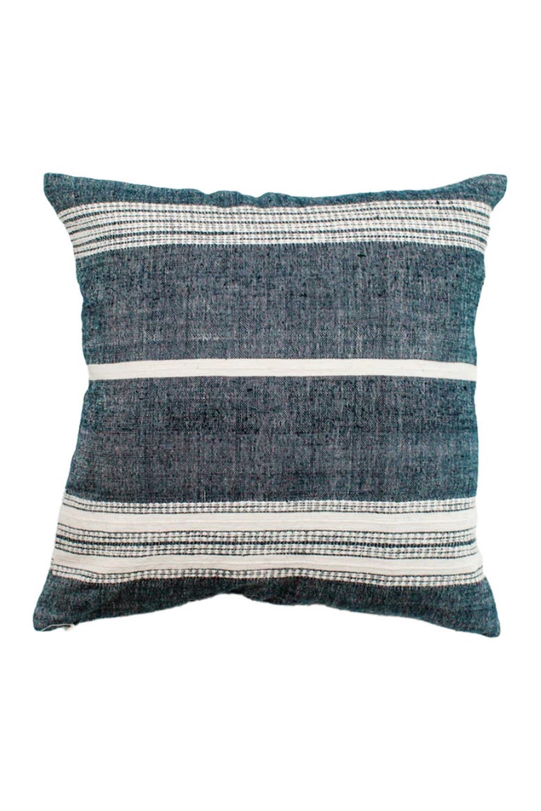 Aden Pillow - Cover Only, Main, color, Navy w/ Natural