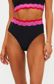 Beach Riot Harriet High Waist Bikini Bottoms