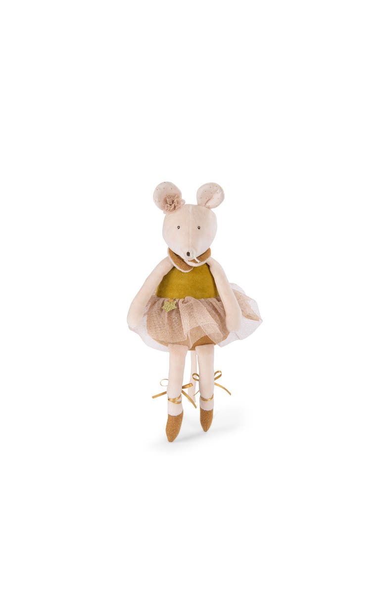 Moulin Roty Musical mouse The Little School of Dance, Main, color, Gold
