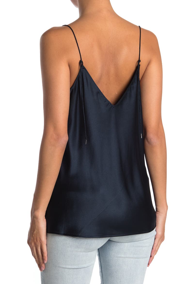 Cicely Silk Camisole, Alternate, color, NAVY