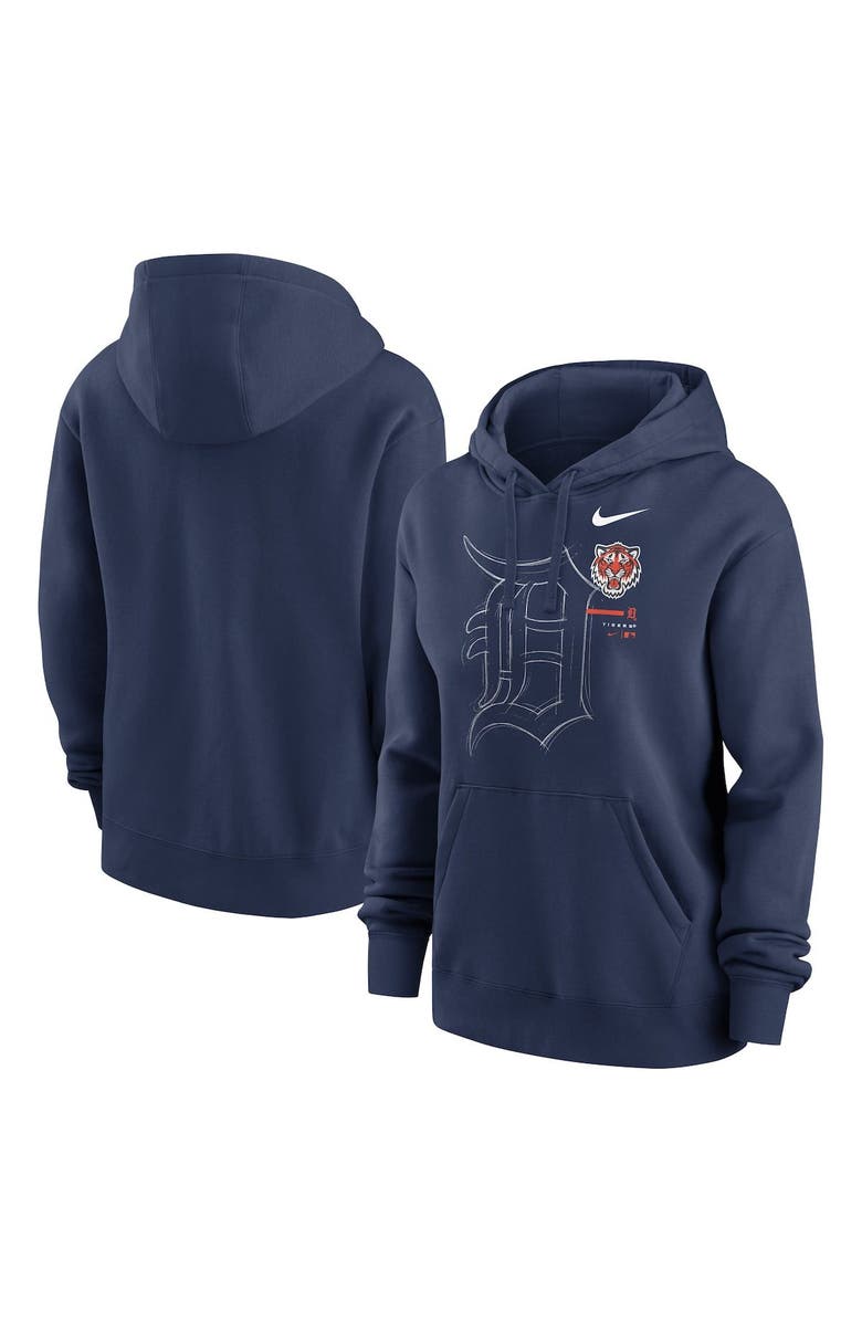 Nike Women's Nike Navy Detroit Tigers Big Game Pullover Hoodie, Alternate, color, 