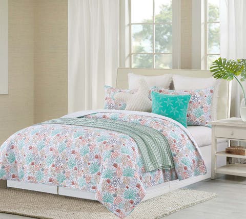 Coral Cove Full/Queen3-Piece Quilt Bedding Set