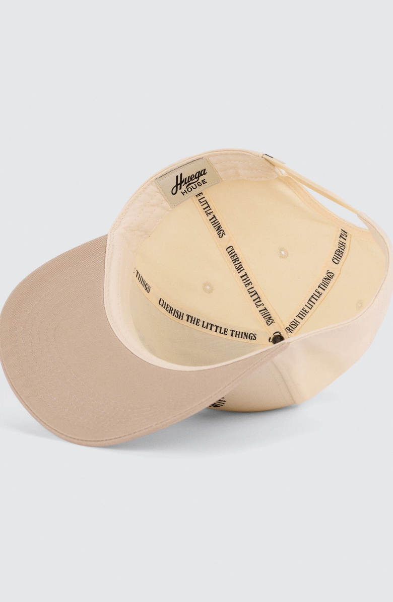 Huega House Athletic Association Hat, Alternate, color, Khaki & Natural