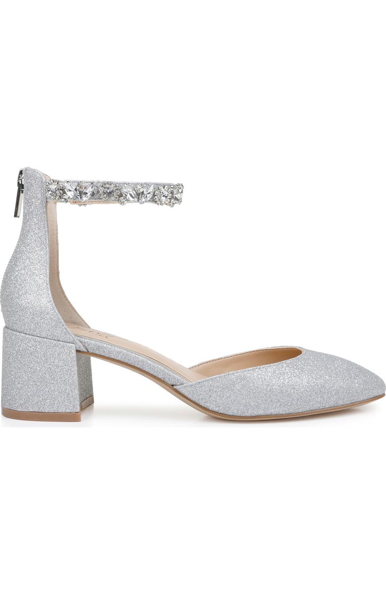 Jewel Badgley Mischka Cathleen Ankle Strap Pump, Alternate, color,