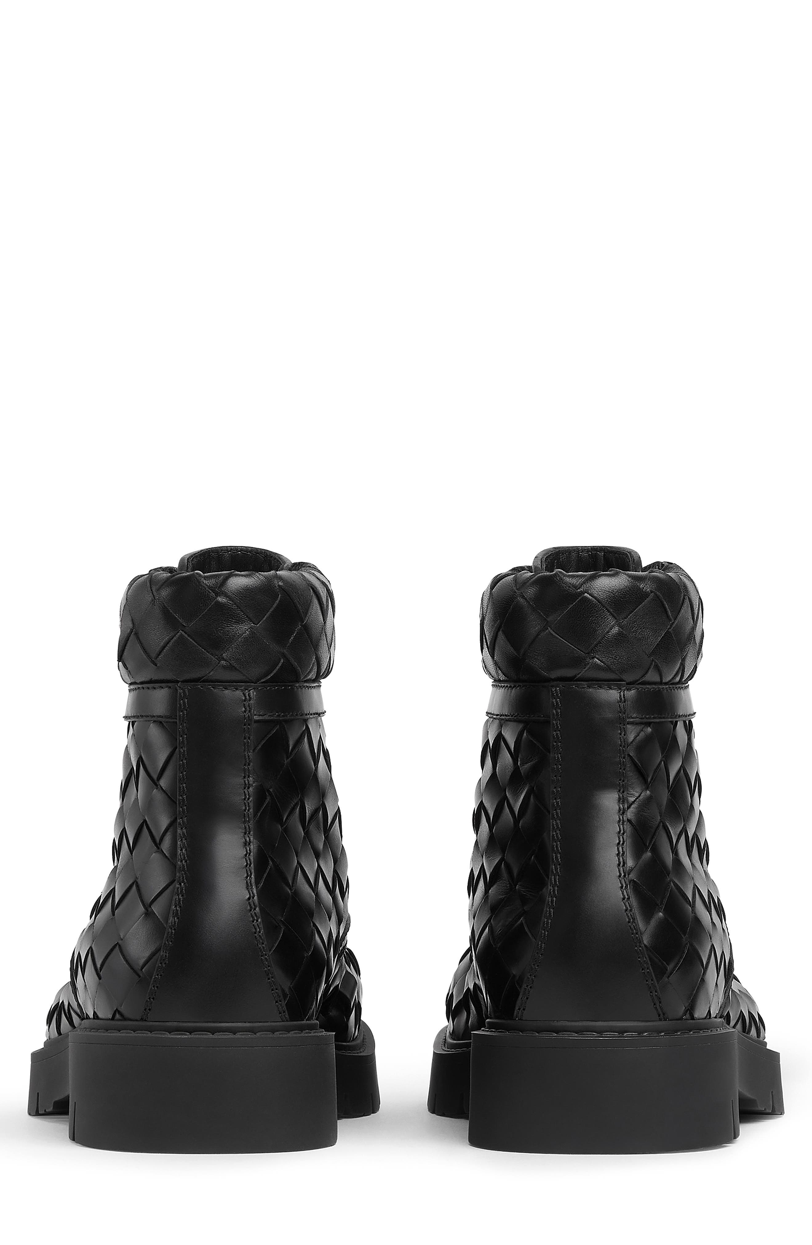 Bottega Veneta Haddock Intrecciato Ankle Boot, Alternate, color, 