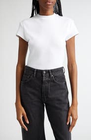 K.NGSLEY Sam Stretch Cotton Rib T-Shirt