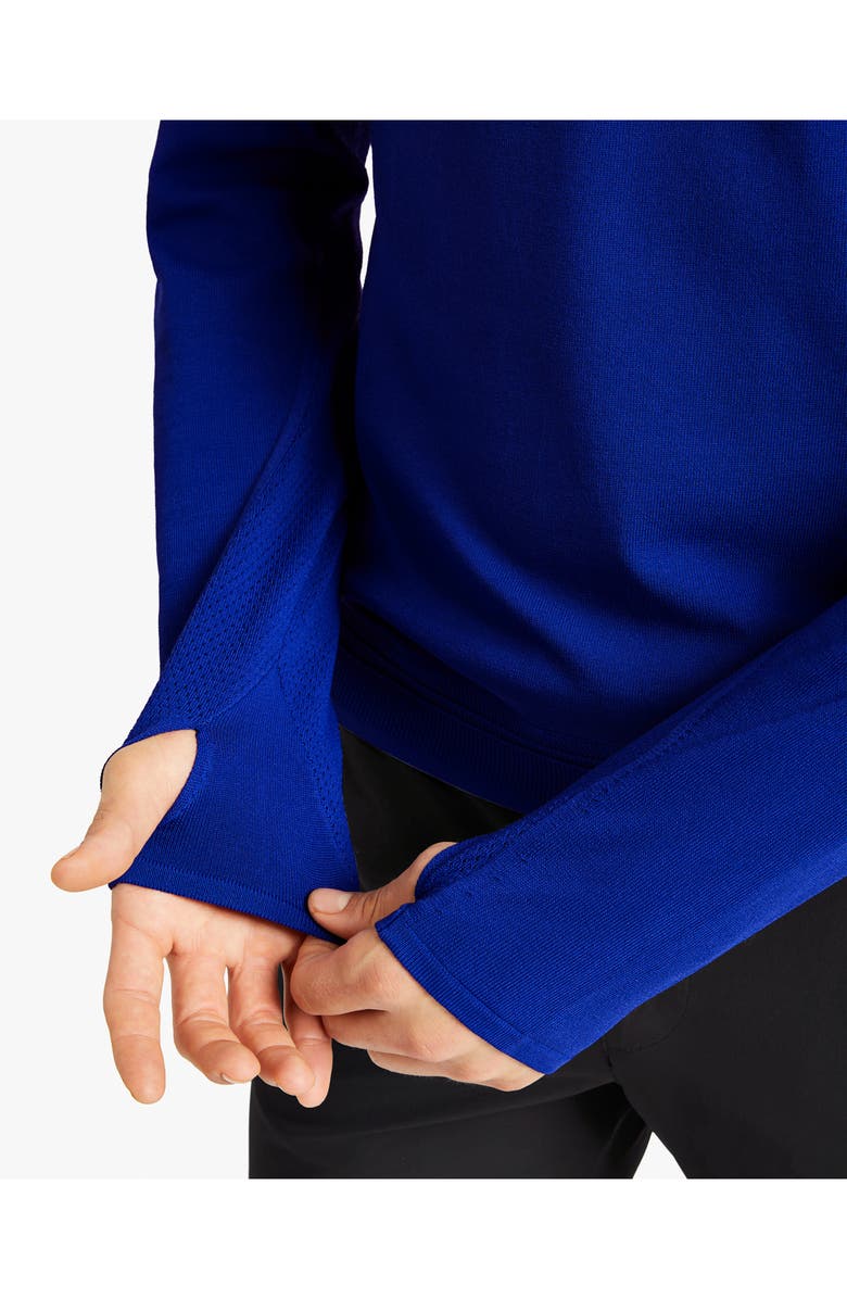 BRADY Golf Half-Zip Hybrid Engineered Pullover, Alternate, color, 