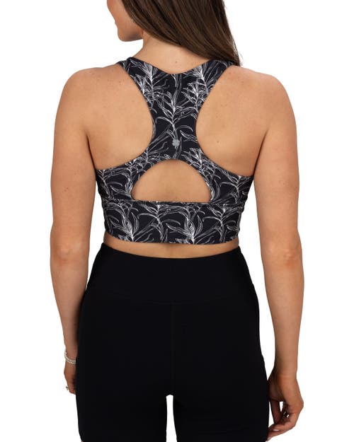 Black Clover Tykee Reversible Sports Bra In Black