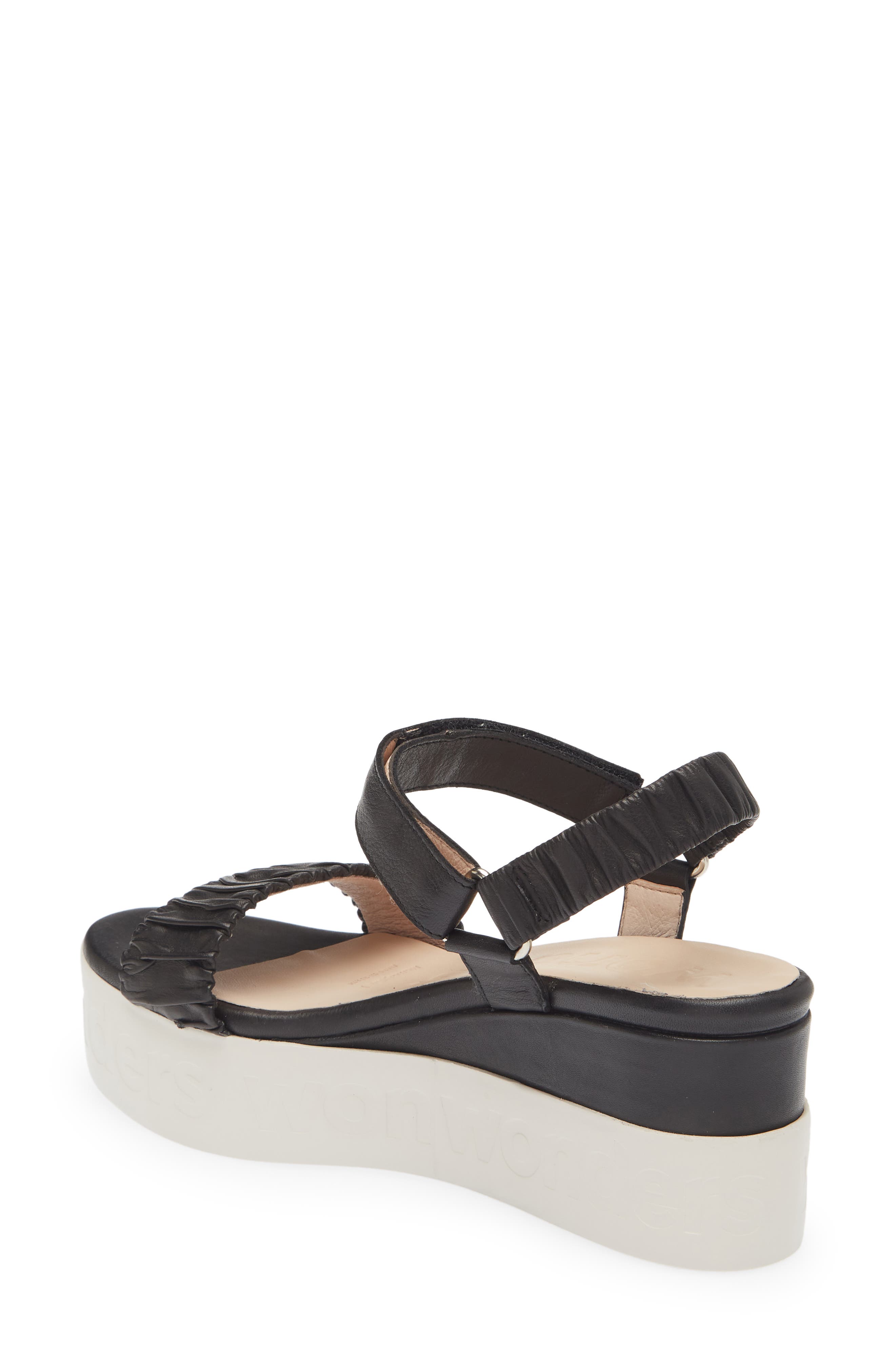Wonders Platform Wedge Sandal, Alternate, color, 