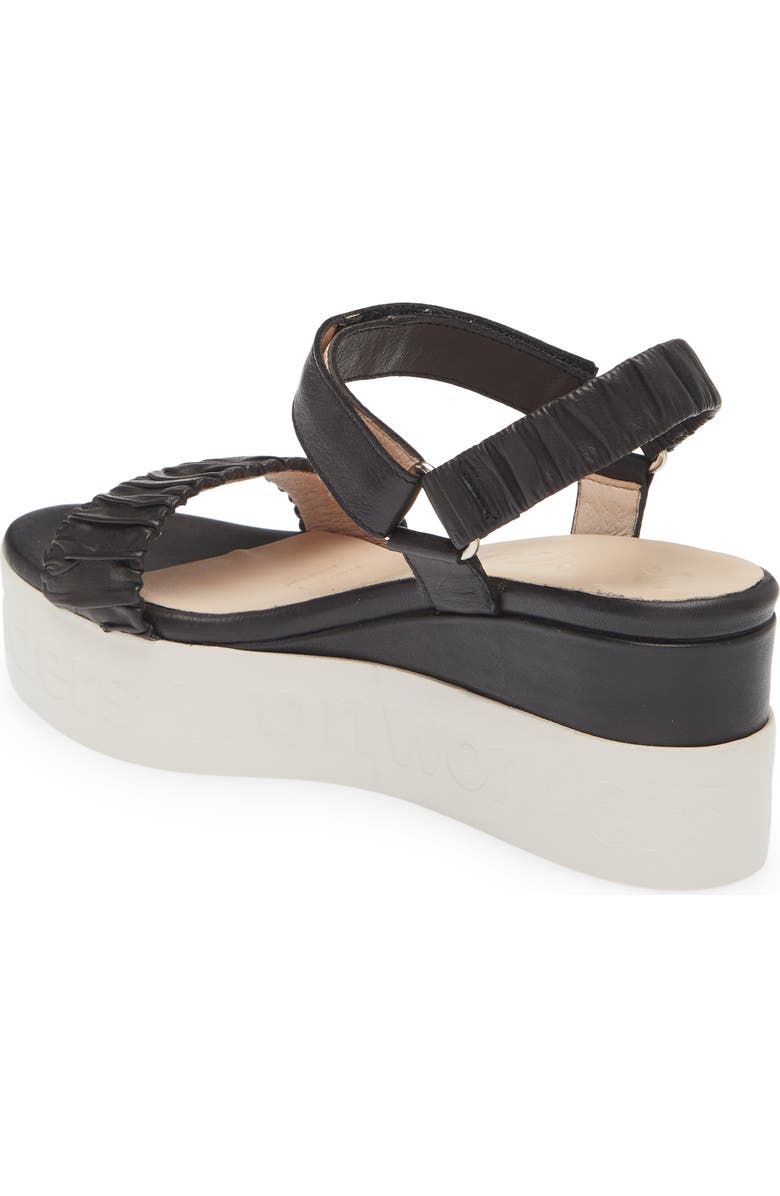 Wonders Platform Wedge Sandal, Alternate, color,