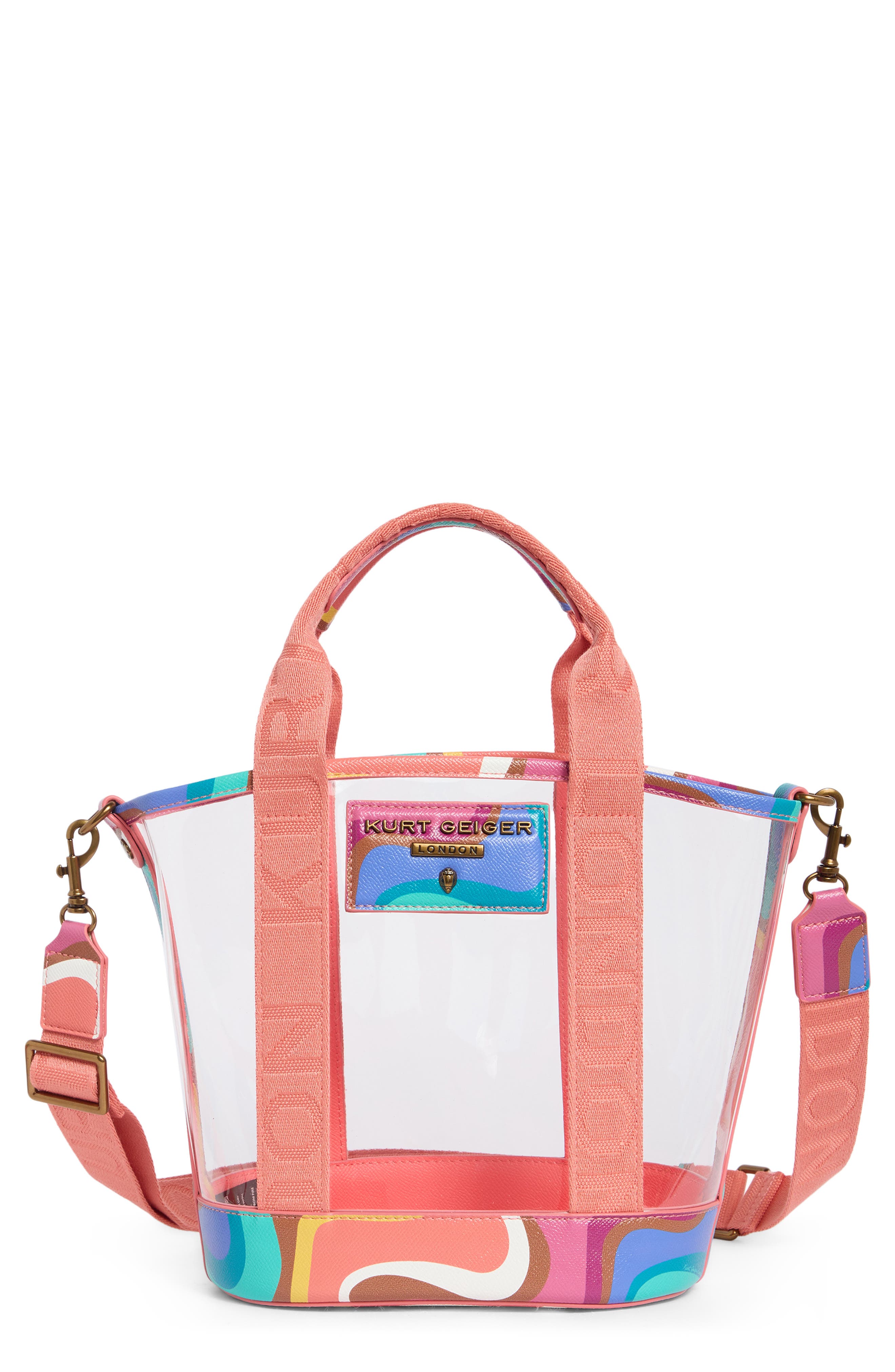 Kurt Geiger London Small Hampstead Clear Tote