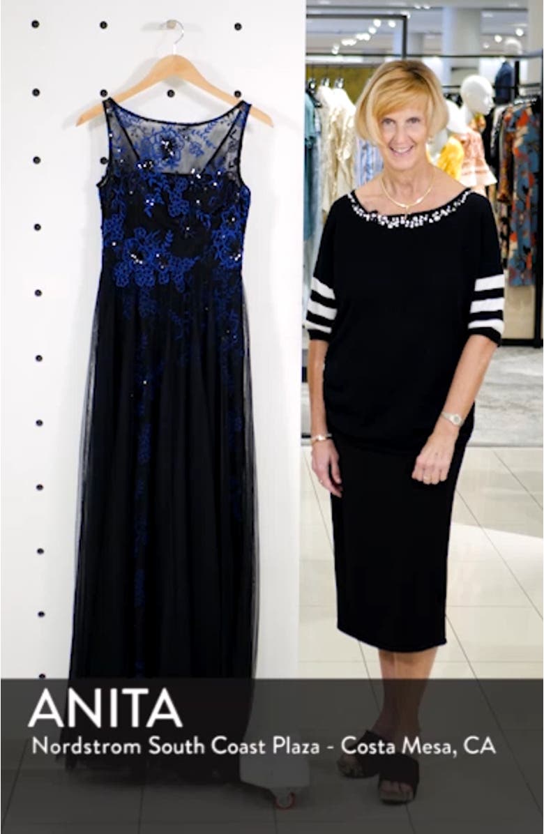 Sequin Threadwork Gown, sales video thumbnail