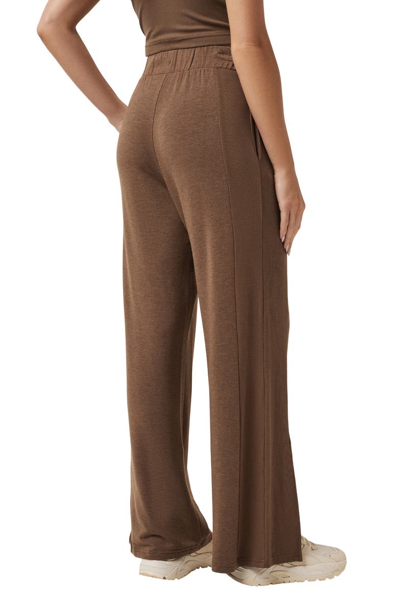 Our Little Secret Crop Tank, Alternate, color, COCOA BROWN