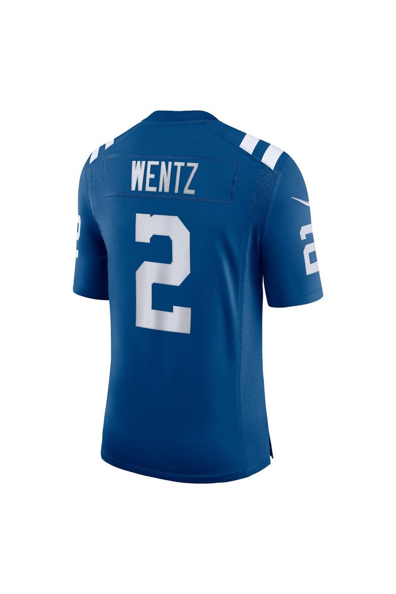 Men's Nike Carson Wentz Royal Indianapolis Colts Vapor Limited Jersey, Alternate, color, Royal